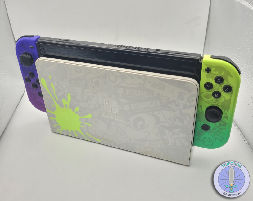 Base nintendo usado edicion Splatoon 3